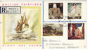 1968-08-12 British Paintings Stamps Margate cds FDC (52531)