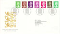 1996-06-25 Definitive Stamps Windsor FDC (52814)