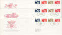 1990-12-04 Regional Definitive Stamps x3 FDC (H-53054)