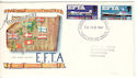 1967-02-20 EFTA Phos Stamps Kingston FDI (54287)