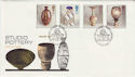1987-10-13 Studio Pottery Stamps St Ives FDC (55164)
