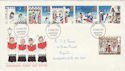 1973-11-28 Christmas Stamps Huddersfield FDI (55449)