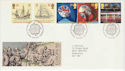 1992-04-07 Europa Stamps Bureau FDC (55582)