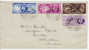 1949-10-10 KGVI Universal Postal Union cds FDC (55635)