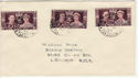 1937-09-02 KGVI Cornation Overprint Stamp Tangier cds (55657)