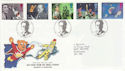 1996-09-03 Children's TV Stamps Bureau FDC (55772)