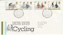 1978-08-02 Cycling Stamps Bureau FDC (55777)