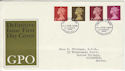 1968-02-05 Definitive Stamps Bureau FDC (56006)
