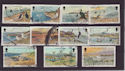 1983 IOM Sea Birds x 11 Used Stamps (56054)
