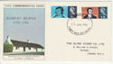 1966-01-25 Robert Burns Stamps London WC FDC (56152)
