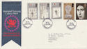 1969-07-01 Investiture Stamps Caernarvon FDC (56336)