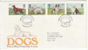 1979-02-07 Dogs Stamps London SW FDC (56358)