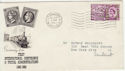 1963-05-07 Paris Postal conf Edgware FDC (56645)