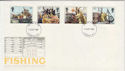 1981-09-23 Fishing Stamps London FDC (56975)
