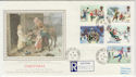 1990-11-13 Christmas Stamps Hollybush cds FDC (57131)