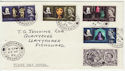 1964-04-23 Shakespeare Stamps Fishguard cds FDC (57152)