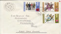 1971-08-25 Anniversaries Stamps Crymmych cds FDC (57160)