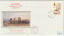 1990-07-10 Thomas Hardy Stamp Salisbury cds FDC (57187)