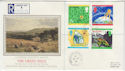 1992-09-15 The Green Issue Stamps Worlds End cds FDC (57229)