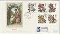 1991-07-16 Roses Stamps Kew Gardens cds FDC (57232)