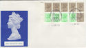 1983-04-05 1.46p Booklet Stamps Windsor FDC (57260)