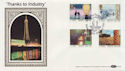 1986-01-14 Industry Year Stamps Blackpool FDC (57433)