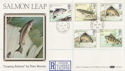 1983-01-26 River Fish Salmon Leap cds FDC (57679)