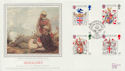 1984-01-17 Heraldry Stamps British Forces 1826 FDC (57776)