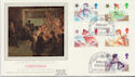 1985-11-19 Christmas Stamps Drury Lane FDC (57852)
