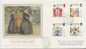 1987-07-21 Scottish Heraldry Stamps Langholm cds FDC (57911)