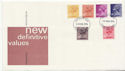 1976-02-25 Definitive Stamps Basingstoke FDC (58194)