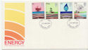 1978-01-25 Energy Stamps Basingstoke FDC (58223)