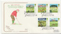 1994-07-05 Golf Stamps Troon FDC (58260)