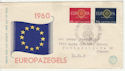 1960 Netherlands Europa Stamps FDC (58563)