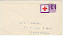 1963-08-15 Red Cross 3d Stamp Northampton cds FDC (58725)