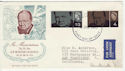 1965-07-08 Churchill stamps Belfast FDC (58730)