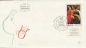 1969 Israel King David Chagall Stamp FDC (58733)