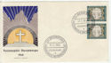 1960 Germany Passion Festival Stamps FDC (58735)