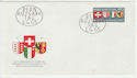 1965 Switzerland Confederation Entry Anniv FDC (58791)