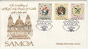 1981 Samoa Royal Wedding Stamps FDC (59207)