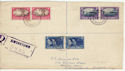 1945 South Africa Victory Stamps Reg FDC (59375)