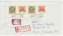 1978 Germany Stamp Day Stamp on Reg Env (59382)