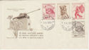 Czechoslovakia 1952 Army Stamps FDC (59397)