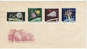 1964 Hungary Space Stamps Unused on Env (59451)