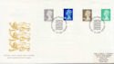 1999-04-20 Definitive Stamps Bureau FDC (59559)