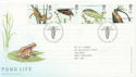 2001-07-10 Pond Life Stamps T/House FDC (59774)