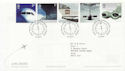 2002-05-02 Airliners Stamps Heathrow Airport FDC (60002)