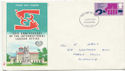 1969-04-02 Labour Org Anniv Stamp Plymouth FDC (60375)