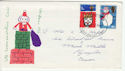 1966-12-01 Christmas Stamps Plymouth FDC (60399)