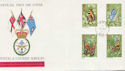 1981-05-13 Butterflies Stamps Forces cds FDC (60563)